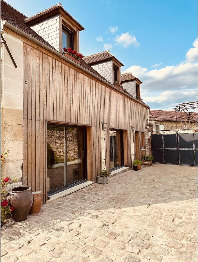 La Cour Verte Chambres D'Hotes Montépilloy エクステリア 写真